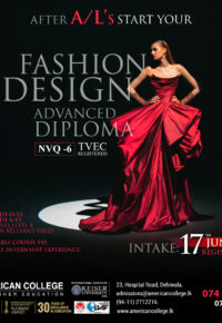 Advanced Diploma in Fashion Design